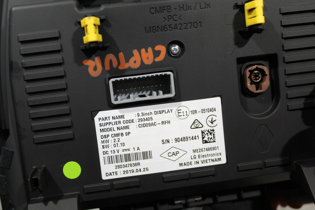 фото №4, Дисплей captur ii 280347838r