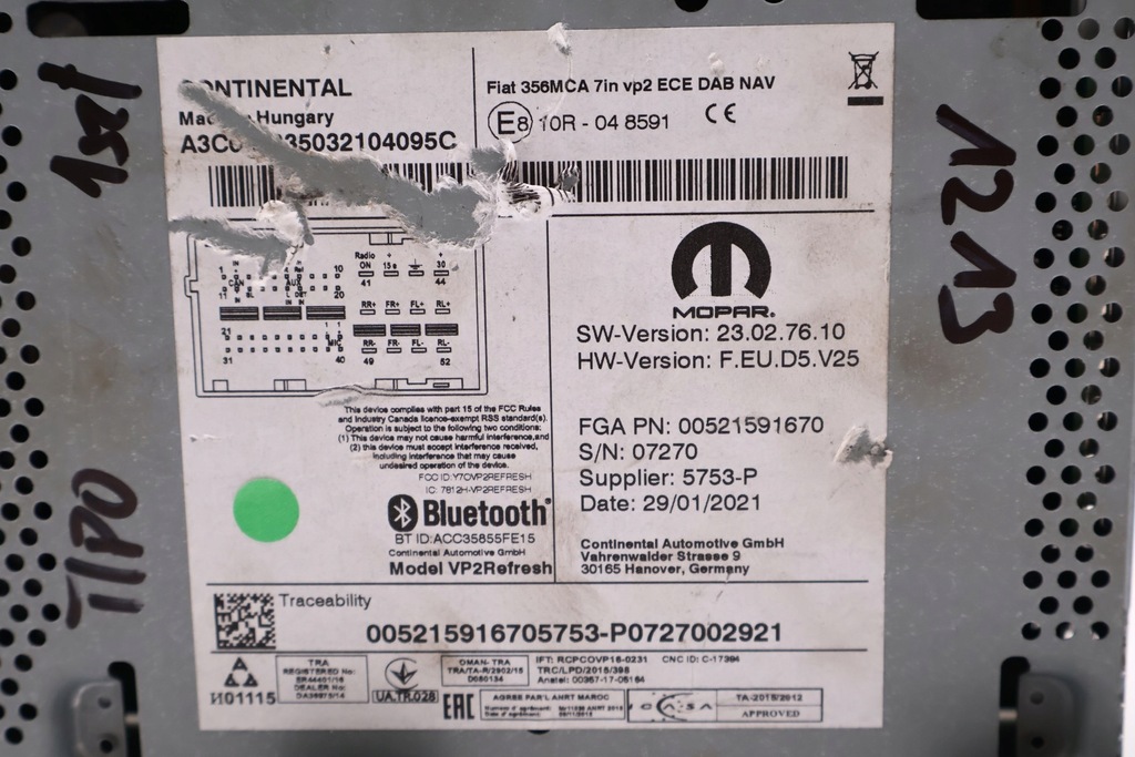 фото №5, Fiat tipo ii радіо '00521591670