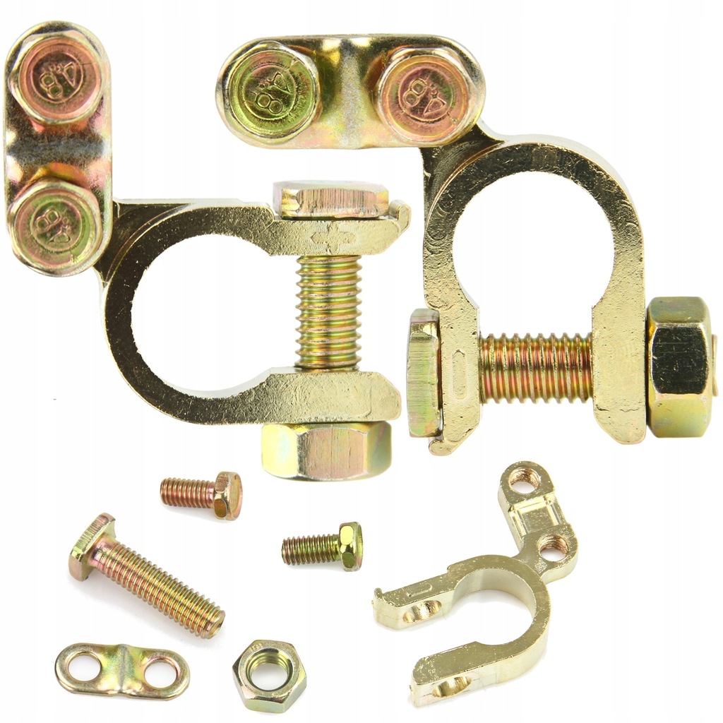 фото №1, Standardowe клеми супорти do акумулятор 2 штуки