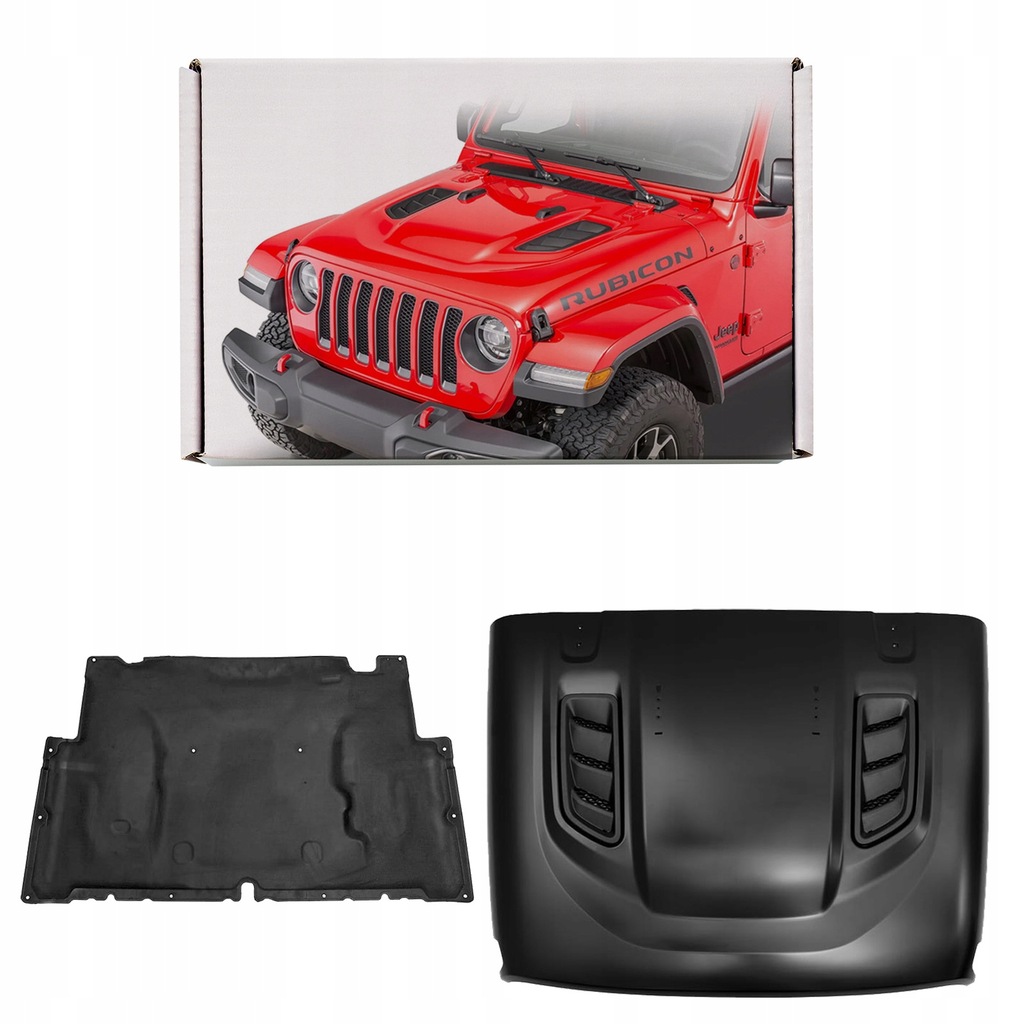 фото №1, Jeep wrangler jl 2018+ usa капот rubicon с wygłuszeniem