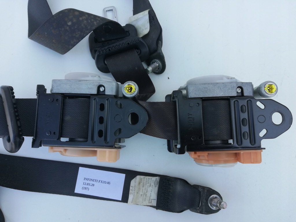 фото №7, Pas безпеки перед правий лівий infiniti fx35 fx45