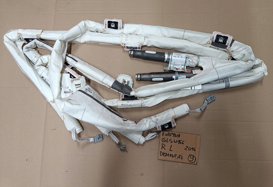 фото №1, Mercedes gls w166 подушка шторка безпеки ліва права подушка безпеки idealna