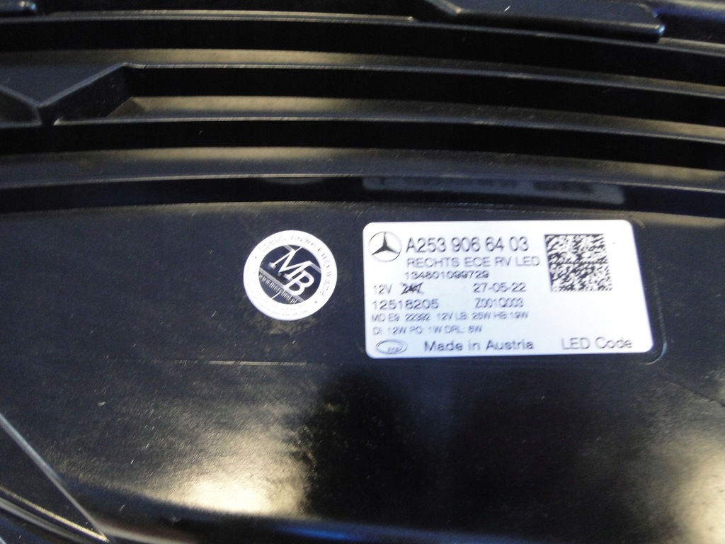 фото №12, Mercedes glc 253 w253 lift лампа права led perfor