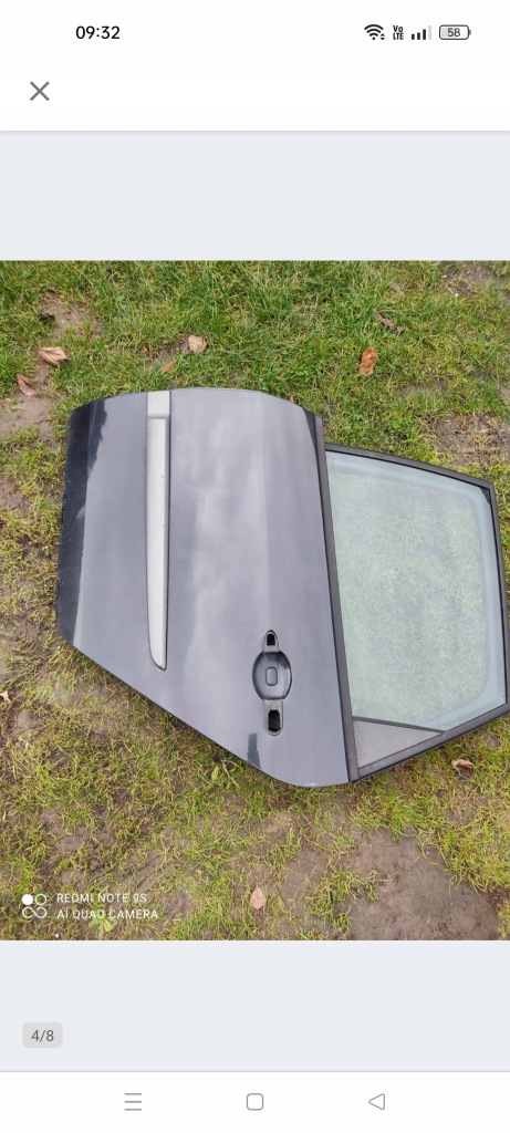 фото №5, Renault scenic 2 двері ліва задні задня nv676