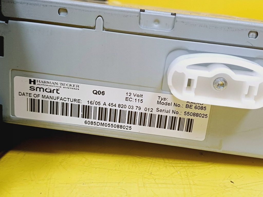 фото №4, Радіо cd заводський smart forfour i a4548200379 nr76