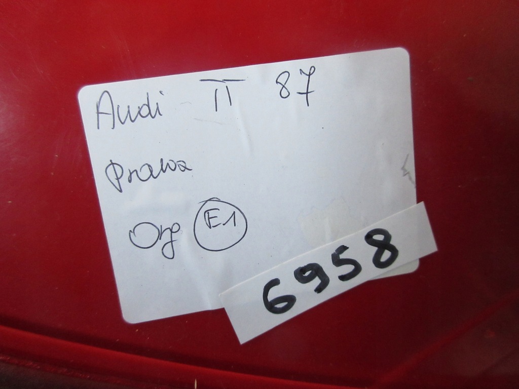 фото №6, Лампа задняя задняя правая audi tt ii 8j