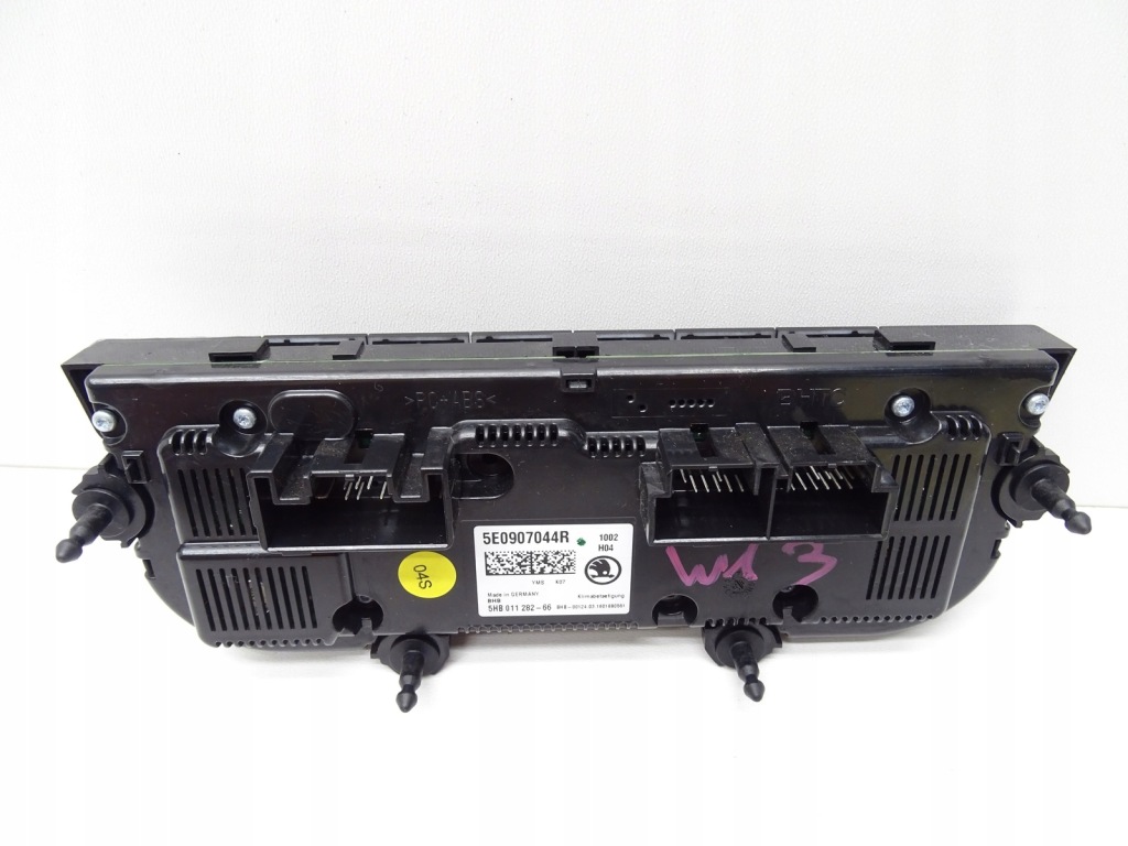 фото №7, Панель управление кондиционера skoda octavia iii 5e0907044r