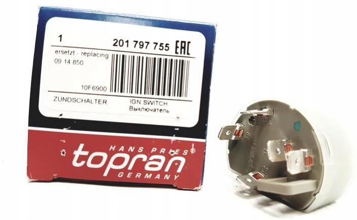 фото №1, Topran колодка замка зажигания opel calibra a combo b