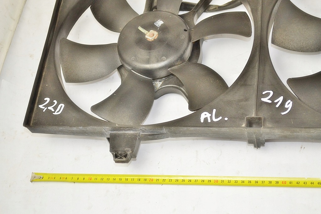 фото №8, Nissan primera p12 2,2d вентилятор вентиляторы радиатор s10