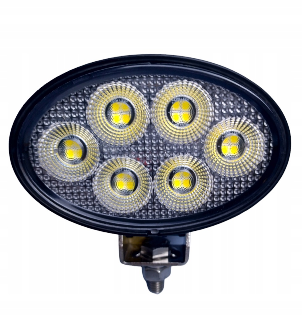 Лампа рабочая светодиодная 24 led 24w 12-24v диоды osram овальная mini противотуманная фара Цена