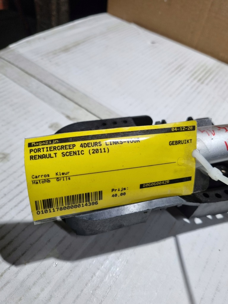 фото №12, Ручка лівий перед renault scenic iii kyeless