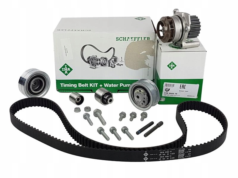 фото №9, Грм kpl. ремень + ролик + насос жидкость audi a1, a3, a4, a4 allroad,