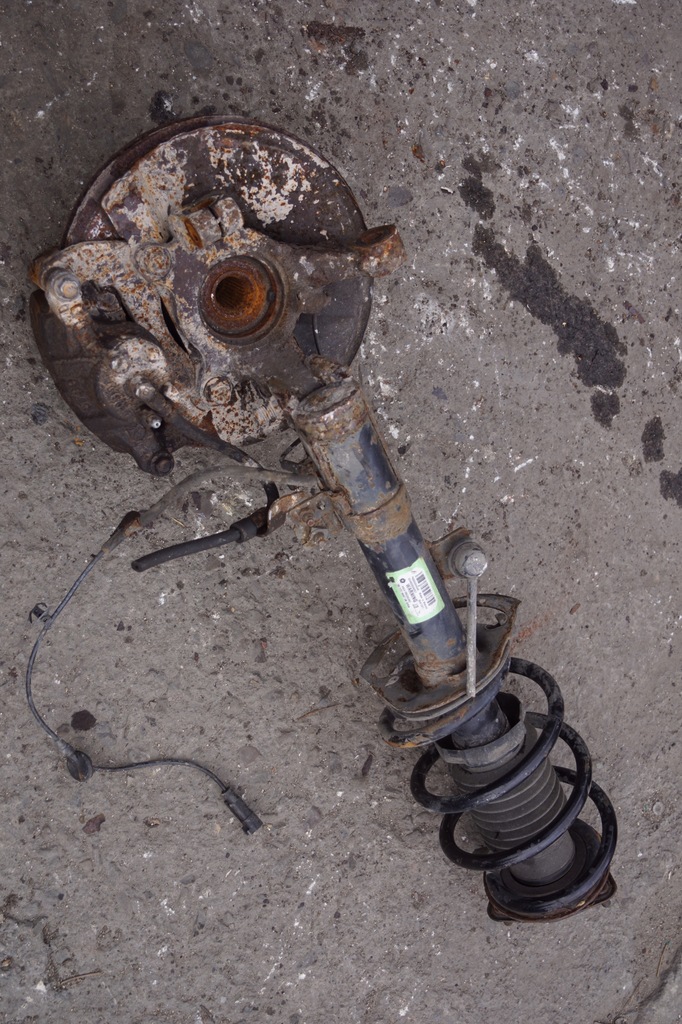 фото №8, Поворотный кулак амортизатор левый перед jeep compass i lift 2.2 crd