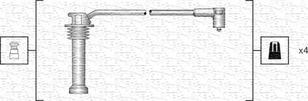 фото №2, Дроти запалювання kpl do ford fusion 1.4 1.6