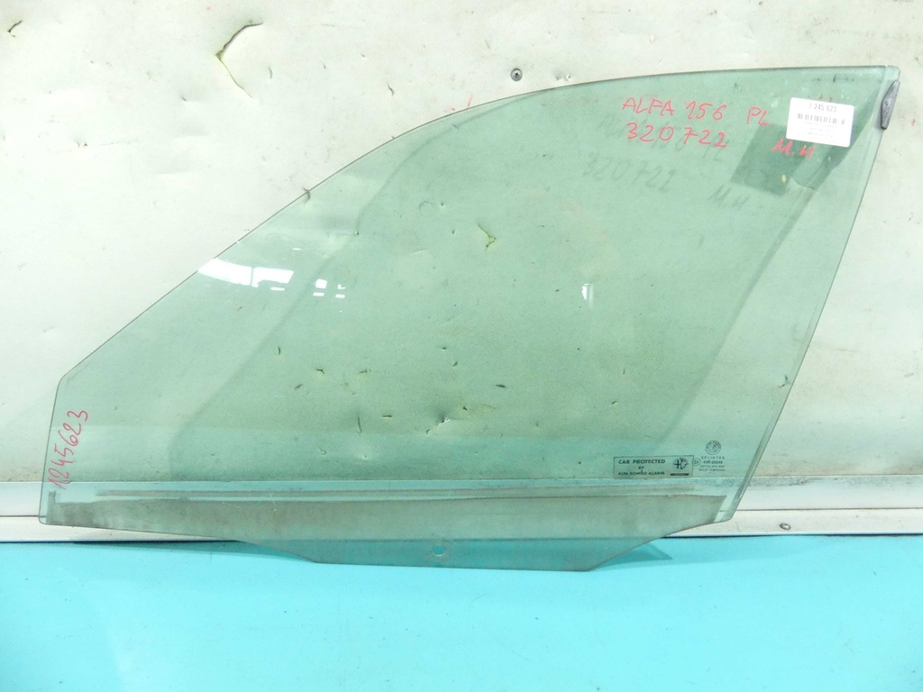 фото №1, Стекло дверь перед левая alfa romeo 156 97r водителя