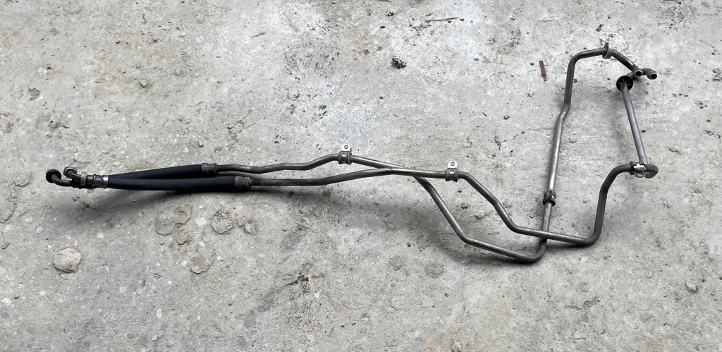 фото №1, Mercedes w213 3.0cdi шланг дроти масляний коробки