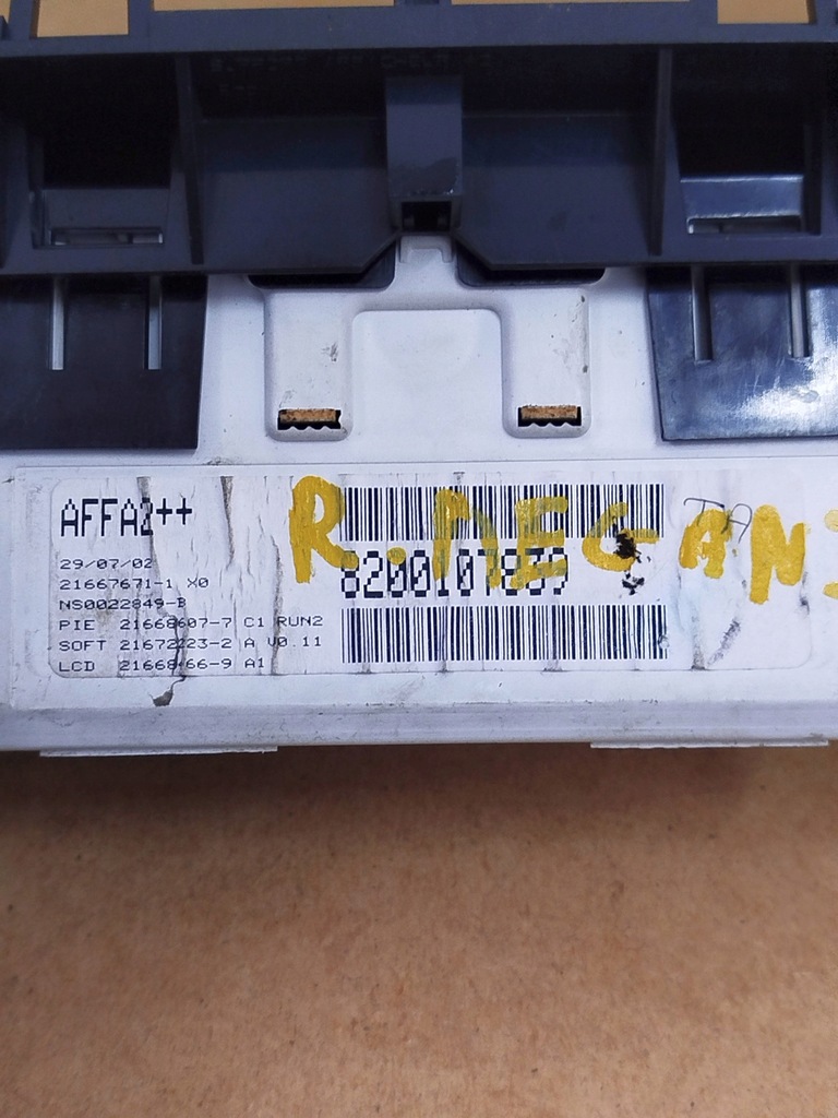 фото №5, Дисплей екран renault megane i lift 8200107839