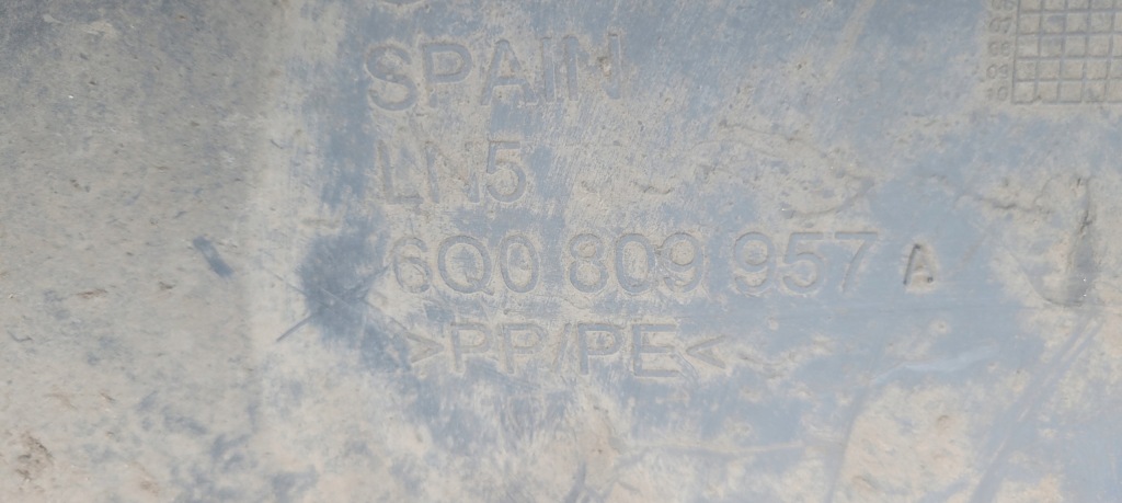 фото №8, Подкрылок левая левый перед vw polo iv 9n панель фары