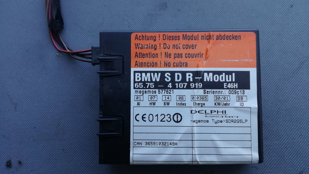 фото №1, Модуль bmw 3 e46 cabrio 4107919