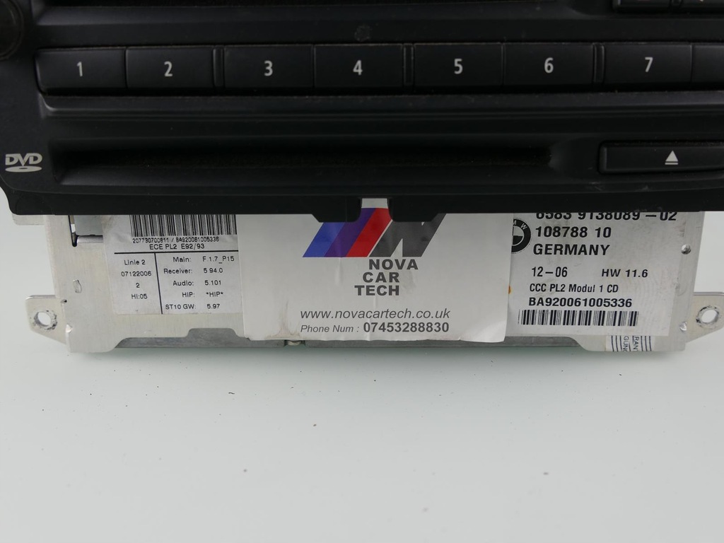 фото №10, Bmw 3 e93 e92 радіо навігація монітор привід kpl