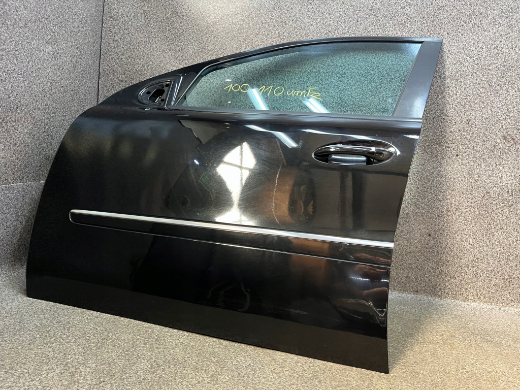 Дверь левый перед левая передние ml w164 197u c197 чёрные оригинал  100-110 umfe Доставка