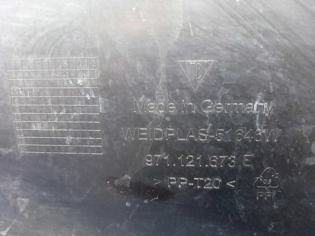 фото №5, Porsche panamera 971 воздуховод впуск туннель воздуха 971121673e