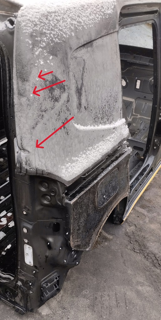 фото №4, Четверть правая крыло правый задняя renault kangoo iv 2023r