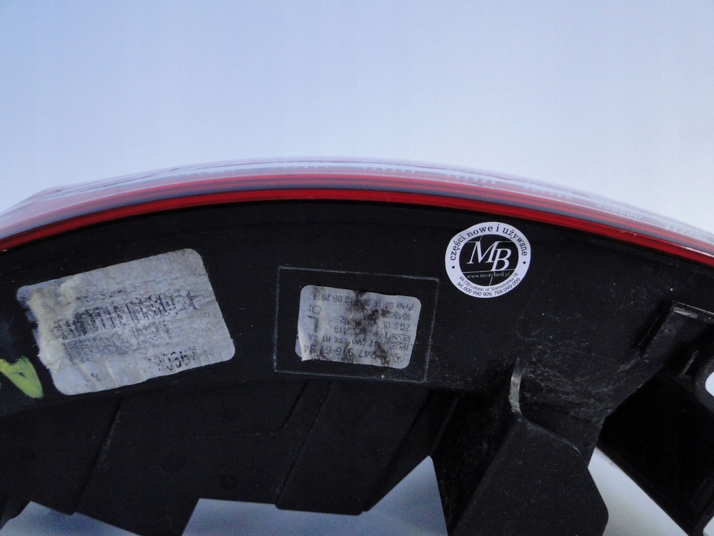 фото №11, Mercedes glb x247 247 przed liftem лампа задняя задняя левая led