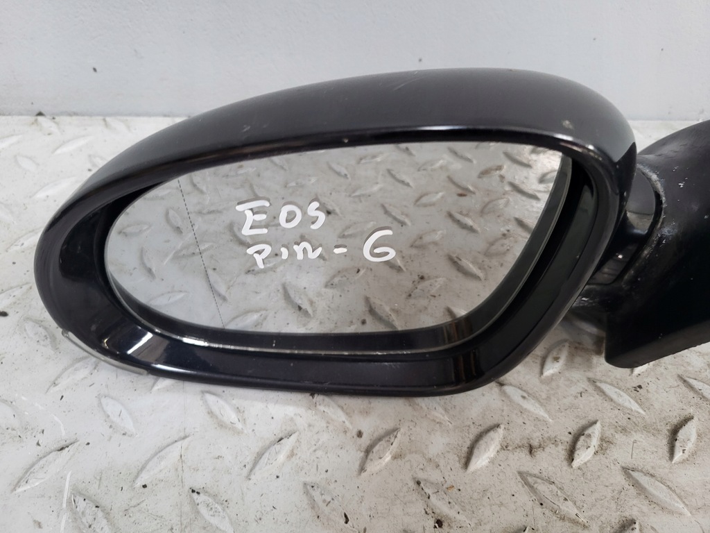 фото №8, Дзеркало ліва водія 6 pin pinów vw eos 06-10 eu lc9x чорні