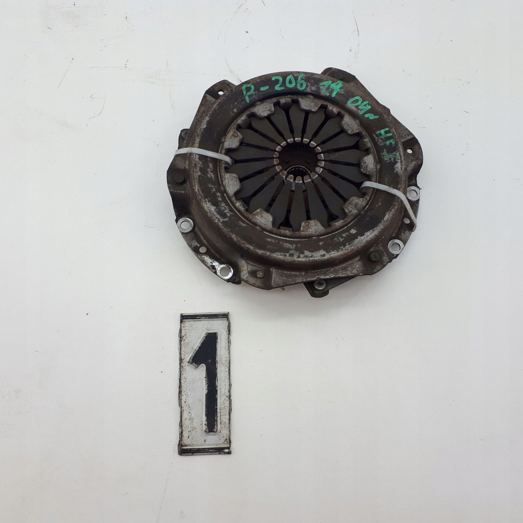 фото №1, Peugeot 206 1.4 диск з притискний механізм зчеплення