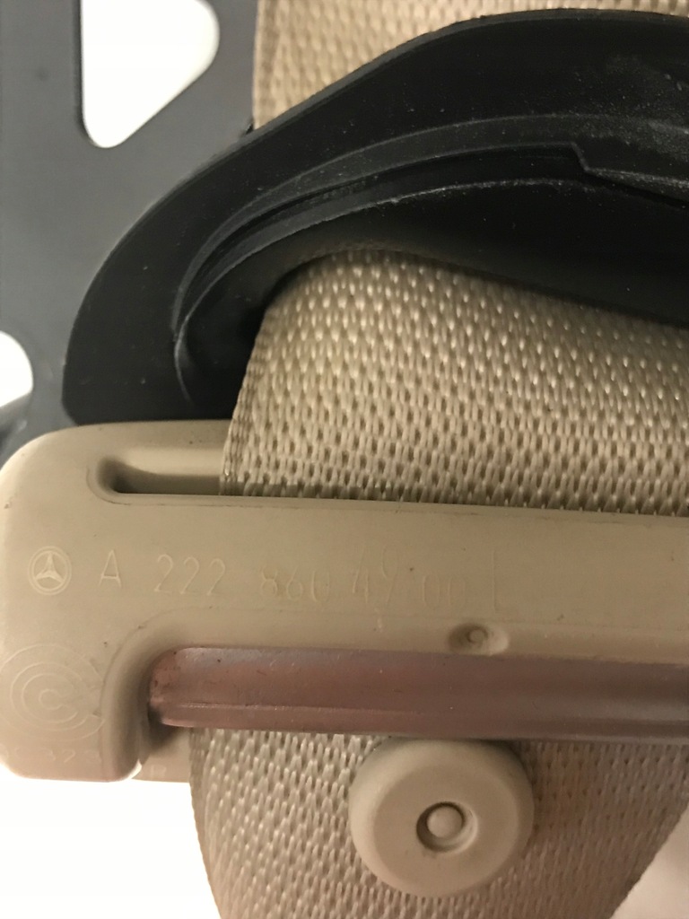 фото №12, Mercedes w222 ремни безопасности 4x перед/зад org