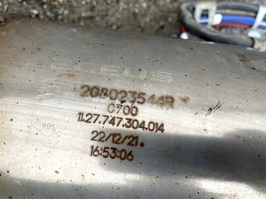 Dpf fap каталізатор датчик система випускний renault kangoo iv 4 1.5 dci citan Ціна
