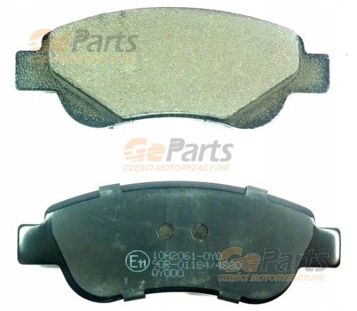 фото №1, Тормозные колодки тормозной. toyota aygo 05- перед