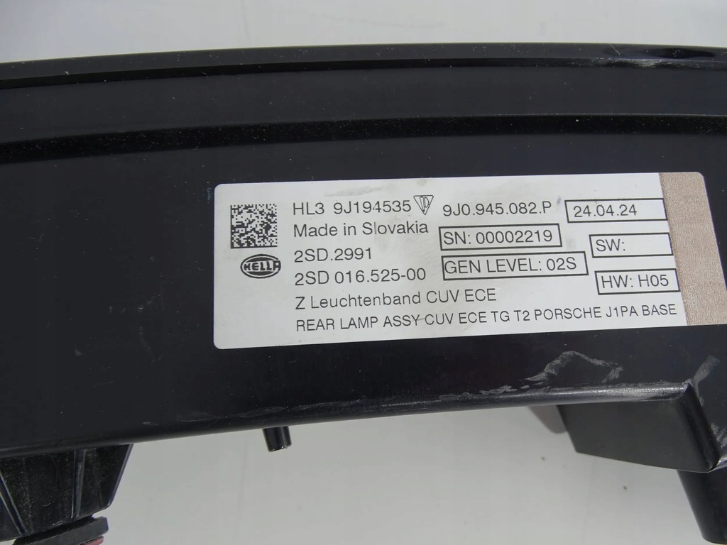 фото №11, Лампи задня комплект porsche taycan 9j0 base 9j0945082p