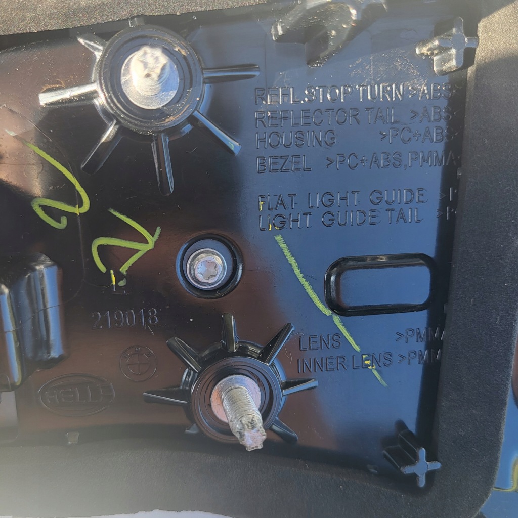 Bmw x5 g05 правый  задняя фара led европа 2sk2418 с Разборки