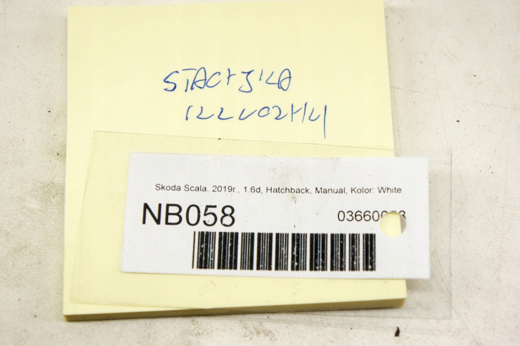 фото №7, Nb058 skoda scala 1.6d замок запалювання ключі комплект