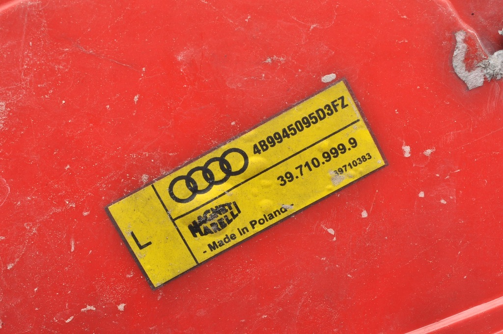 фото №8, Audi a6 c5 лампа ліва задня лівий задня kombi 4b9945095d