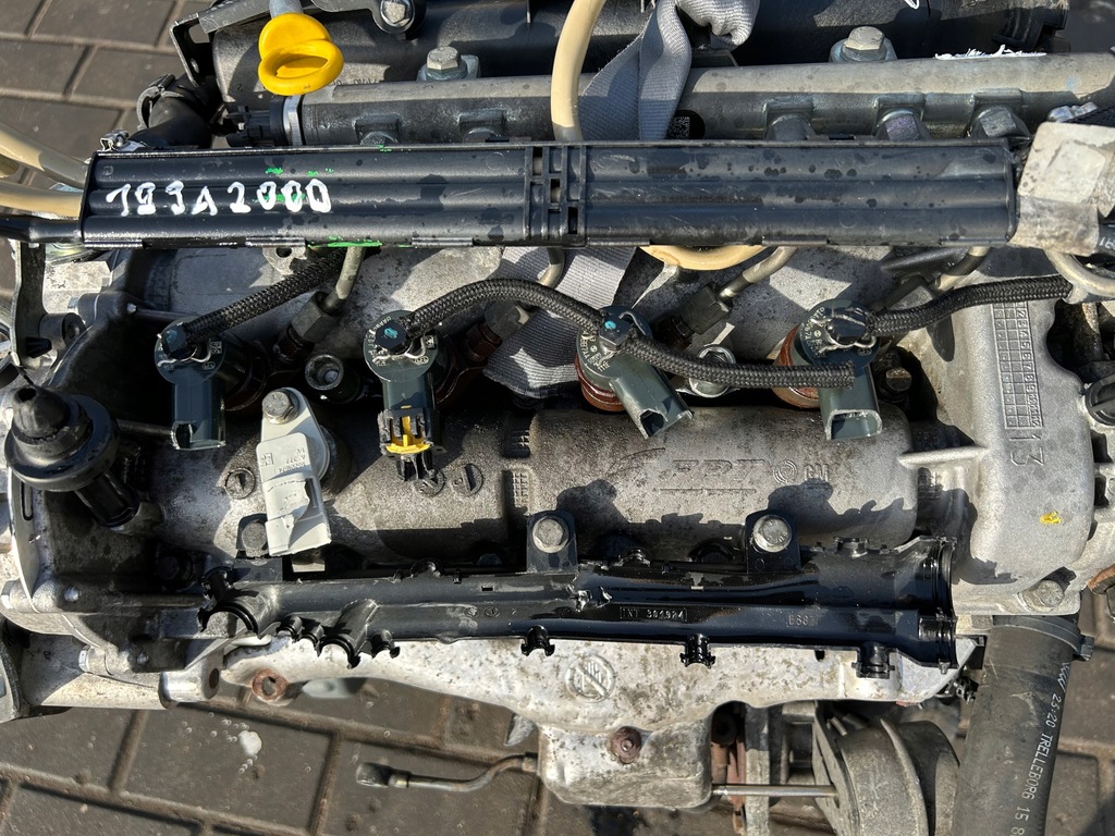 фото №9, Двигун kompletny opel corsa combo fiat punto 500 1.3 cdti jtd 199a2000