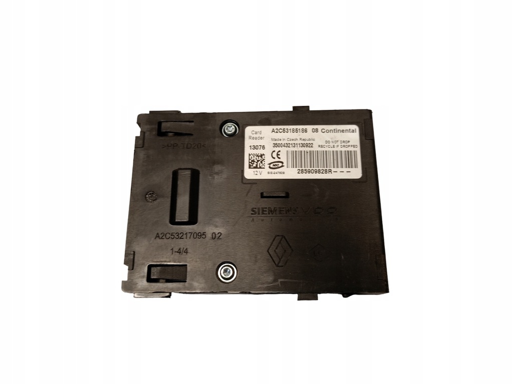 фото №1, Замок зажигания считыватель 285909828r renault zoe