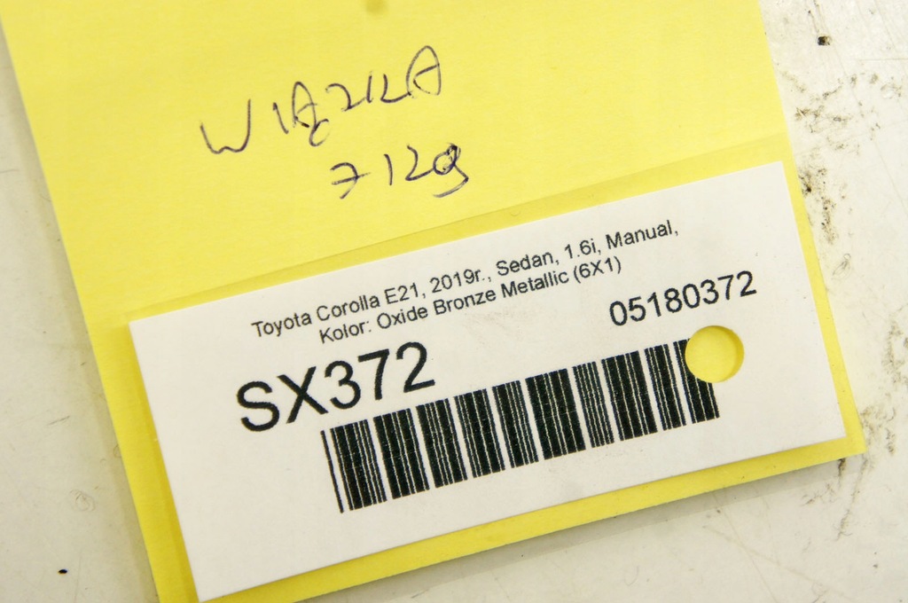 фото №8, Sx372 toyota corolla e21 xii джгут салону кабіни 7kg