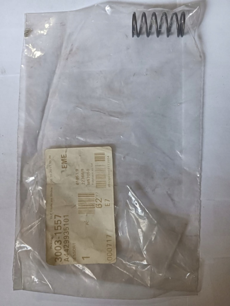 фото №1, A4429935101 пружина клапана mercedes actros оригінал