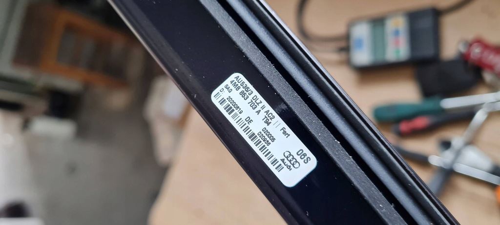 фото №14, Sq8 4m rsq8 q8 молдинг дахова ліва sline czarna 4m8853703a t94