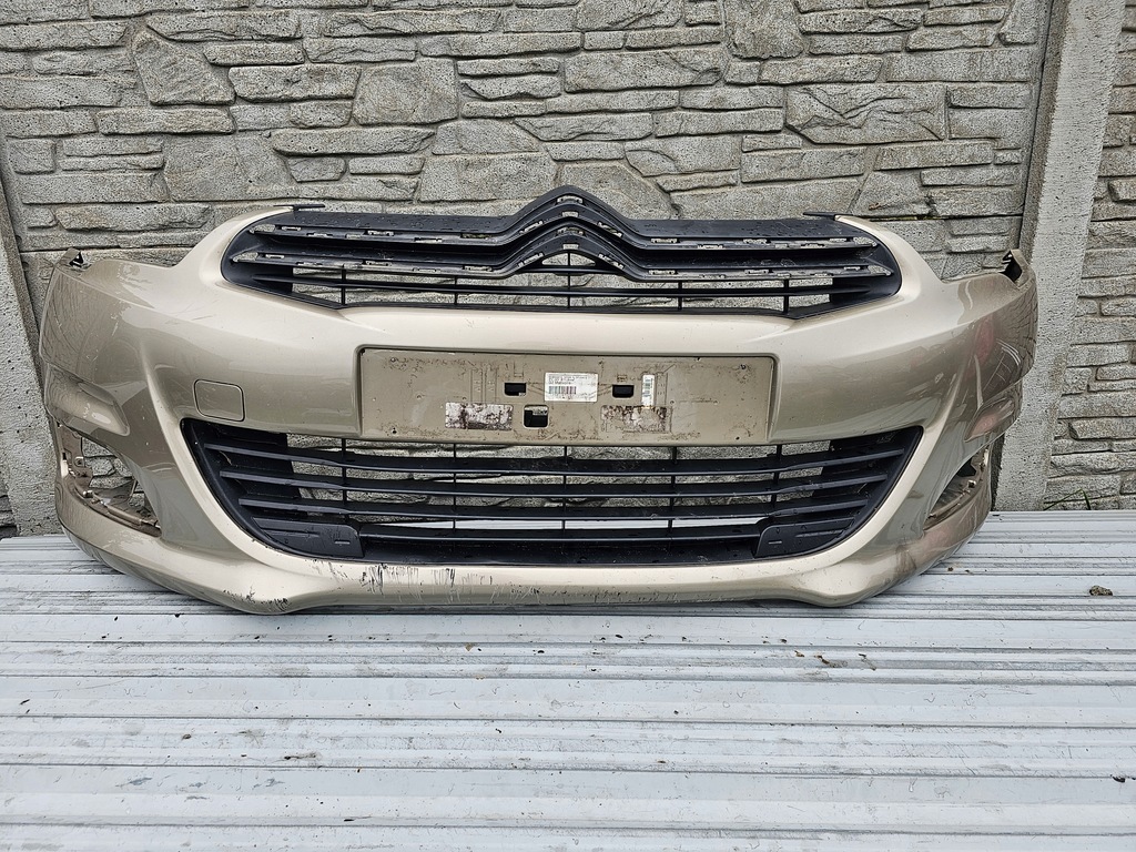 фото №1, Citroen c4 10r- бампер перед