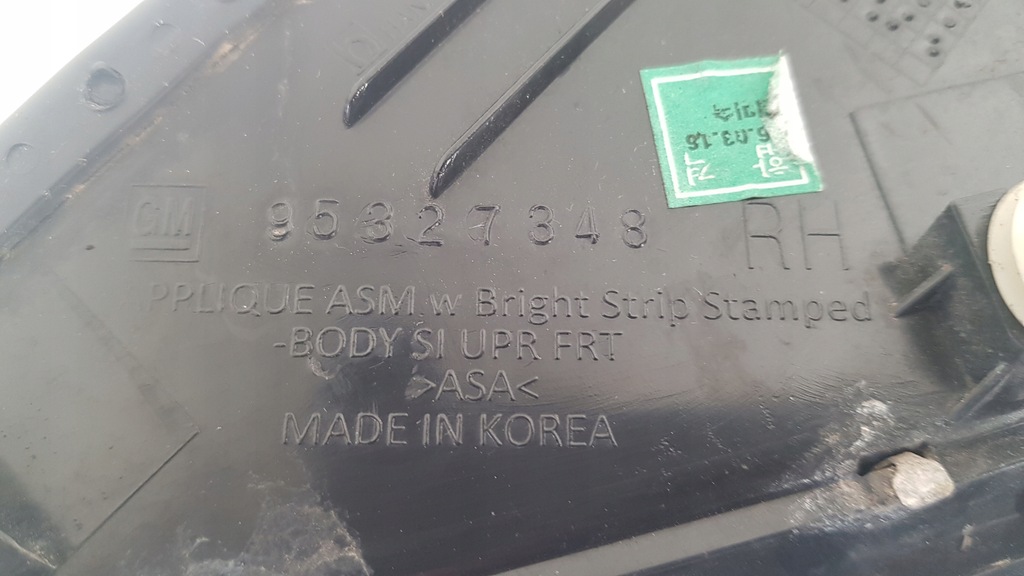 фото №7, Opel оригінальний номер 95327347 трикутник крила