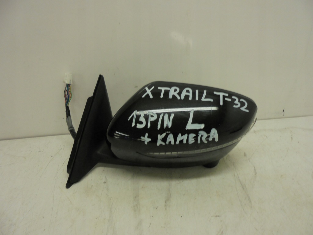фото №1, Зеркало левая nissan x-trail t32 13pin камера