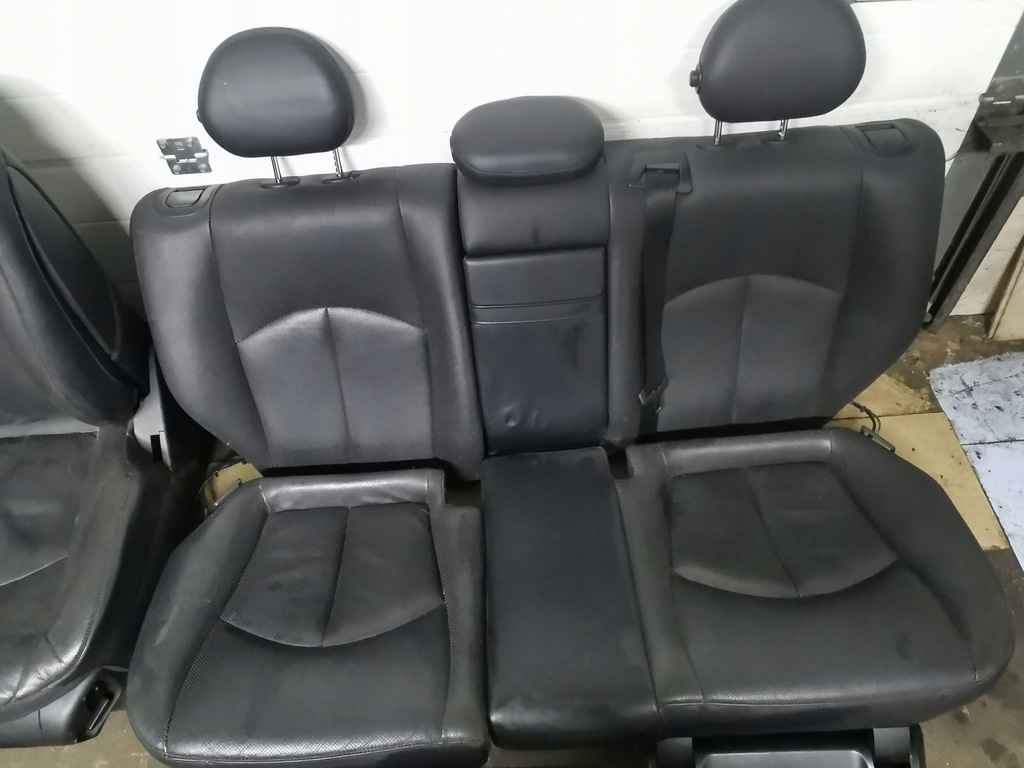 фото №6, Сидіння заднє сидіння обшивки підігрів електричний вентильовані mercedes w211 kombi
