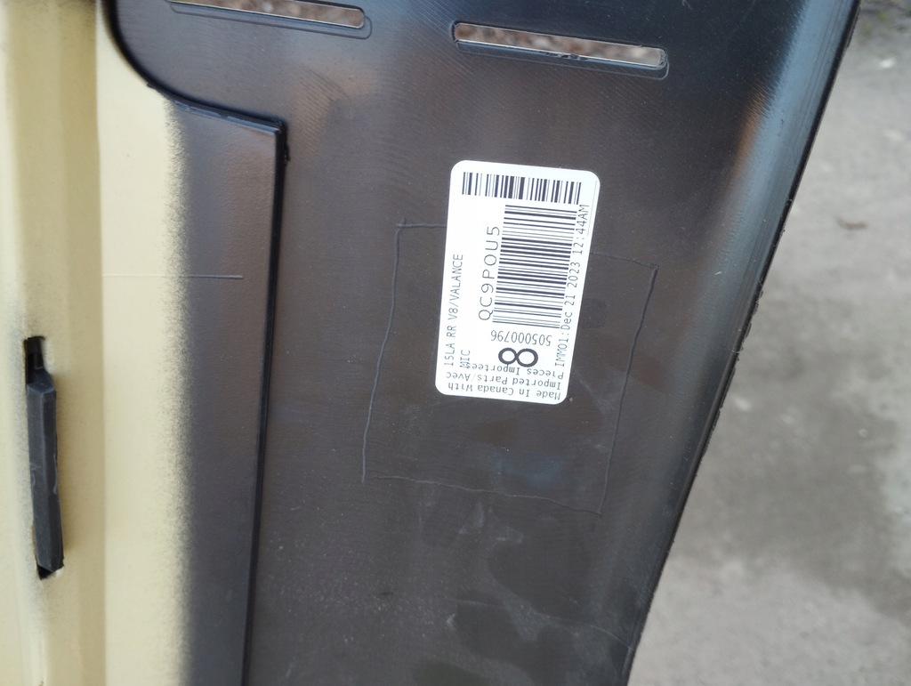 фото №7, Dodge challenger 15- бампер задня задній oryg новий