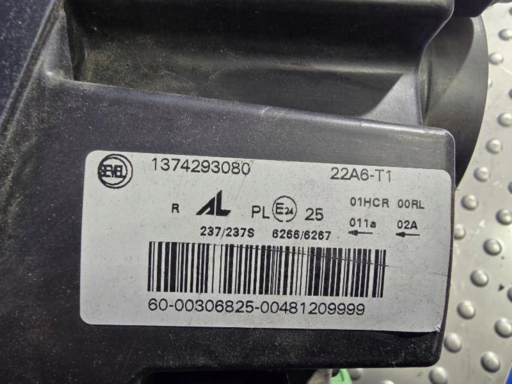 Citroen jumper ducato boxer led рестайлинг  14- 1374293080 фара передняя перед с Разборки