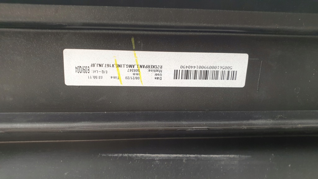 фото №11, Mercedes gle w167 167 молдинг порог левая amg