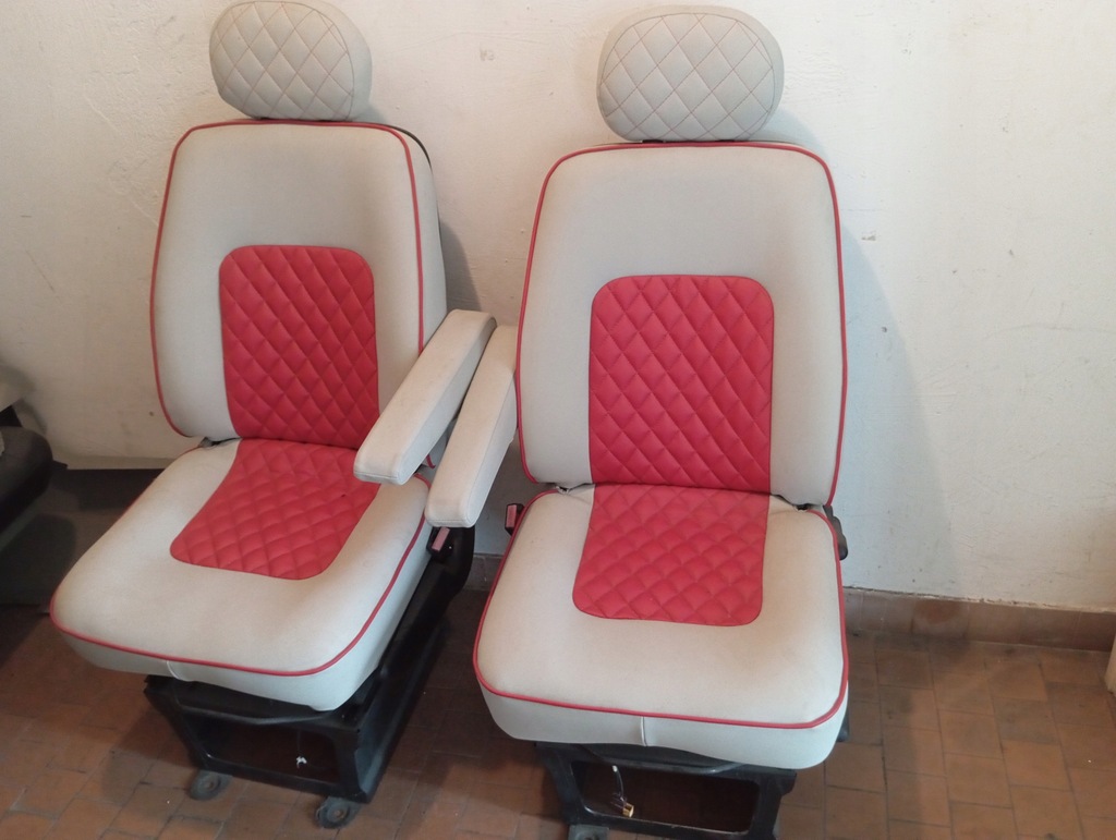 фото №1, Сидіння лівий правий перед водія renault master ii iii lift kamper